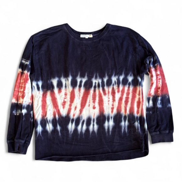 C & C California Tie Dye Long Sleeve Top - Picture 2 of 4